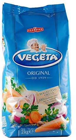 Podravka Vegeta Classique Assaisonnement Alimentaire 2 kg Sac