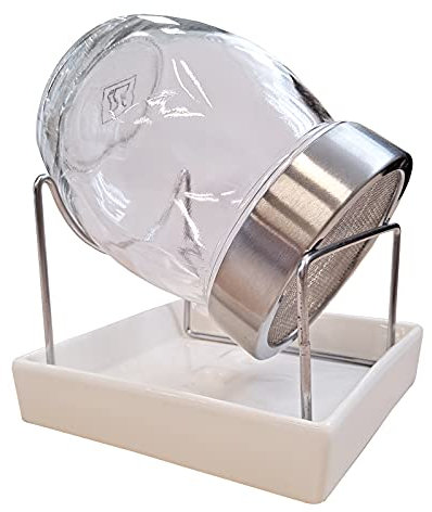 BARATTOLO GERMOGLIATORE GEO IN VETRO PER GERMOGLI TZZ0865