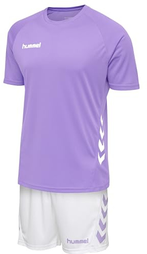 hummel Promo Duo Trikotset Kurzarm F6247 lilaweiss, M Herren