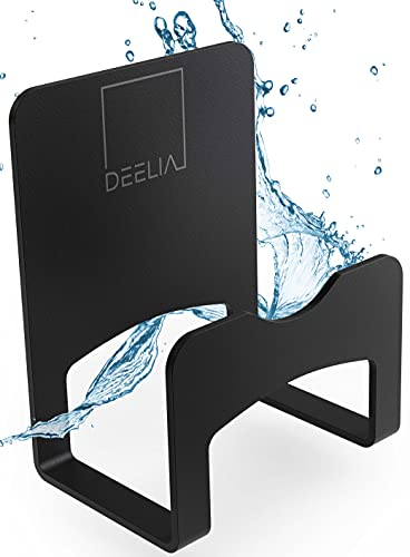 DEELIA® Schwammhalter Küche | Spezielles Klebepad für einen festen Halt ohne Bohren | Spülschwamm Halterung und Spülbecken Organizer