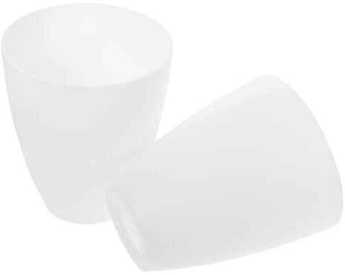 Luxshiny 2 Stücke Wandlampe Tischlampe Lampenschirm Ersatzschirm Kunststoff Lampe Schatten Pendelleuchte Abdeckung Lampenabdeckung Tischlampe für Nachtlicht Wandlampe Licht Schatten