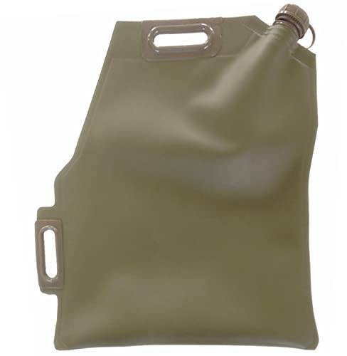 EUPXRHY Garrafa ġăsóLînạ 10 20 30 litros, Deposito ġậsőIł Flexible Plegable Bidon ĝsöLïnậ Portátil de TPU con Caño Integrado, Deposito ĝãSõLïnă Bolsa de Combustible Antiestática,30L(68x58cm)