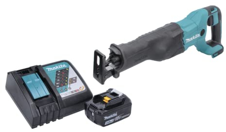 Makita DJR 186 RF1 Akku Reciprosäge Säbelsäge 18 V + 1x Akku 3,0 Ah + Ladegerät