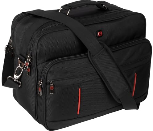 EAAKIE Arbeitstasche Umhängetasche Flugbegleiter Herrentasche XXL
