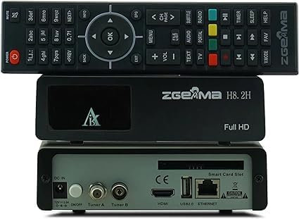 Ricevitore Zgemma H8.2H Enigma2 Linux full HD combo DVB S2 + DVB T2/C HEVC Main 10