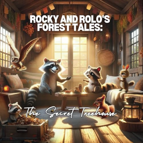 Rocky and Rolo's Forest Tales: The Secret Treehouse: The story of friendship and adventure