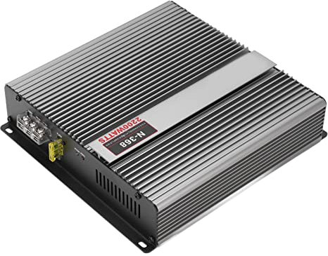L'amplificatore Stereo per Auto Iversal Argento Ad Alta 12V 2200W Potenzia il dell'Auto con P Bass Migliora l'esperienza Musicale dell'Auto