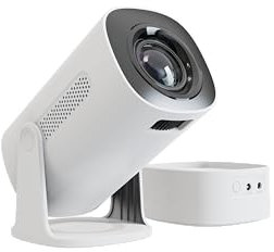 Proiettore Intelligente da Viaggio KIANO Vision: Mini Proiettore HD Portatile con Wi-Fi, Bluetooth, App Integrate e Batteria Ricaricabile