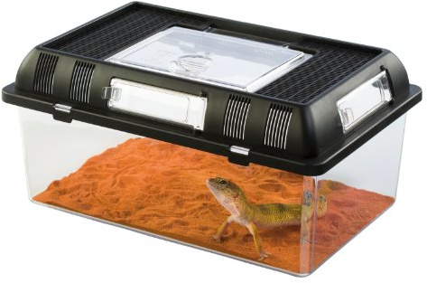 Exo Terra Breeding Box, Brutbox, stapelbares Zuchtterrarium, M, 30 x 19,6 x 15cm