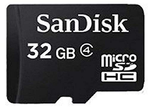 SanDisk Scheda di Memoria MicroSDHC 32 GB Classe 4 con Adattatore SD