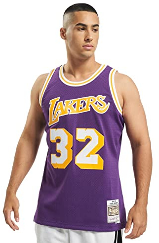 Mitchell & Ness NBA Los Angeles Lakers Swingman 2.0 Magic Johnson Trikot Herren lila/gelb, L