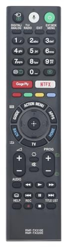 ALLIMITY RMF-TX310E Fernbedienung Ersetzt für Sony Bravia LED LCD TV | KD-43XF8096 KD-43XF8505 KD-43XF8577 KD-43XF8588 KD-43XF8596 KD-43XF8599 KD-43XF8796 KD-49XE8004 KD-49XE8005