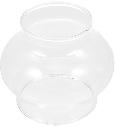 BESPORTBLE Glaszylinder Für Kerzen ?llampe Lampenschirm Glasschirm Lampe Ersatz Petroschirm Petroleumlampe Ersatzglas Lampenglas Kugel Glaszylinder Ersatzlampenschirme für Wandlampe Tischlampe