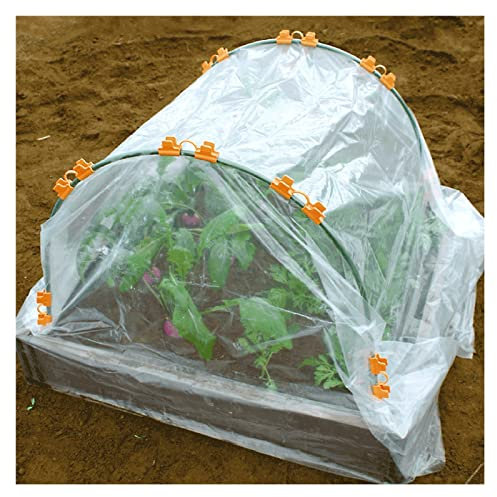 WIGING Bâche Plastique Transparente pour Serre, Bâche pour Plantes De Serre pour Le Jardinage, l'agriculture, Protection Contre Le Gel, Film Indéchirable pour Le Jardin((WxL) 3x6m)