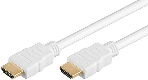 goobay 61020 High-Speed HDMI Kabel mit Ethernet / 4K Ultra HD und ARC/für Monitore, PS5 und Xbox / 2M