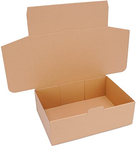 verpacking Fällbara lådor 310 x 215 x 100 mm Bruna (yttermått 315 x 220 x 105 mm) WP 40 Fraktkartong DHL kartong Hermes DPD GLS-förpackning (500 stycken)