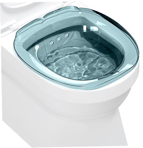 Badesitz Tragbares Bidet Sitzbad F r Toilette H morrhoiden Sicheres Haustier Sitzbadbecken Mit Abnehmbarem Reiniger Vertiefen Sie Die Sitzbadewanne Mit Aufh ngeloch