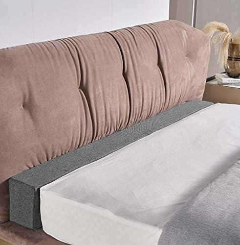 Lückenfüller für lange Betten, rechteckige Nackenrolle, schließt die Lücke, Matratzenverbinder, individuelles Kopfteilkissen, Lückenfüller, Bettbrücke, Doppelbett zu King-Bett, weiche Armlehne (180 x