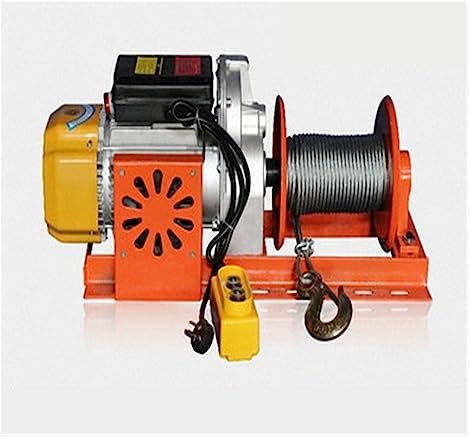 GLJTUO Palan À Câble Électrique 500 Kg 30 M, Fil De Levage Suspendu, Outil De Grue, Atelier Électrique, Portique Électrique, Treuil De Levage (1 500 Kg 60 M)