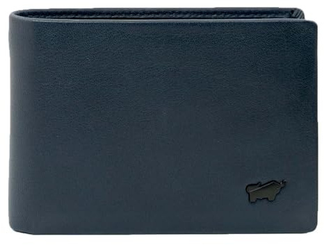 BRAUN BÜFFEL Hannes RFID Wallet 4CS Navy