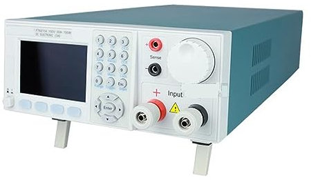 Comprobador de batería de automóvil, FT6211A Probador de carga electrónica de CC programable Probador de envejecimiento de potencia de capacidad de batería de 150 W para automóviles, camiones, barcos,