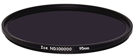 ICE ND100000 Optical Glass Filter Neutral Density 16.5 Stop ND 100000 (95mm)