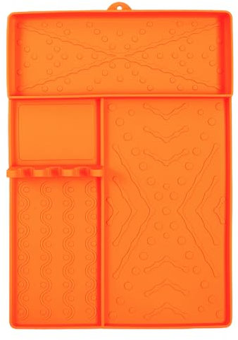 Tapis de Cuisson pour Barbecue | Set de Spatules et Tapis Antiadhésifs | Tapis Antiadhésif Résistant à la Chaleur, Support d'Outils Grand et Facile à Nettoyer pour Plancha et Grill