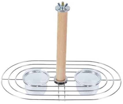 Alimentadores De Semillas De Loros - Tazones De Alimentación Colgante | Bandeja De Alimentación De Loros | Cuencos De Pájaros Transparentes Colgables Para Budgies Budgies African Gris Bayches Pajas Gu