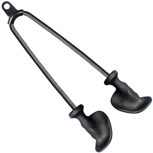 Tirante hacia abajo con cuerda para tríceps Cuerda for tríceps, gimnasio, dominadas, asas de agarre, polea, cable, accesorio for máquina, barra remo, mango for entrenamiento muscular brazos(102CM)