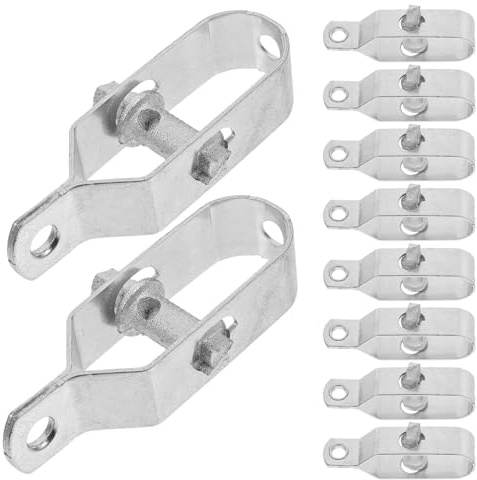 PAMINGONO 10pcs Steel Wire Rope Tensioner Set Fencing Wire Tensioners for Secure Fastening User-friendly Installation