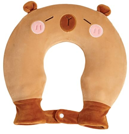 Bolsa De Agua Caliente Paquete Para Cuello En Forma U Con Diseño Animal | Botella De Agua Caliente Con Suave Para Músculos Mujeres Niños Lesiones Deportivas Menstrual Hombro Recuperación Invierno