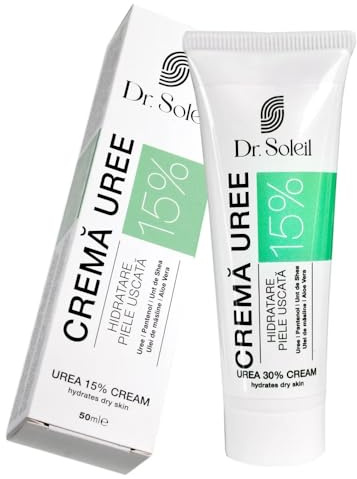 Dr. Soleil 15% Urea Creme – Tägliche Feuchtigkeit & Hautkomfort für Trockene und Empfindliche Haut