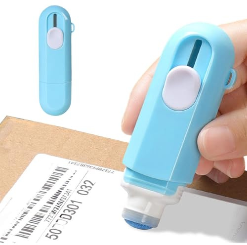 Termiskt papper, flytande korrekturläsare med skärare, termisk bläckborttagare - för kontor, post, paket, frakt, post, skola, arbetsplats