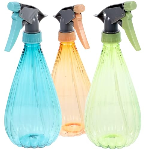 Zerodeko Handheld Watering Sprayer 3pcs Plastic Garden Watering Mister for Hanging Houseplants Daily Plants Reusable Spill-Proof