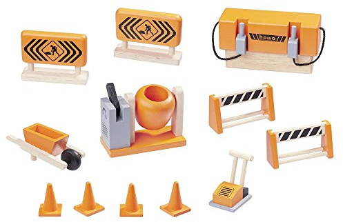 howa Zubehör Set - Baustelle 12 TLG. aus Holz 5905