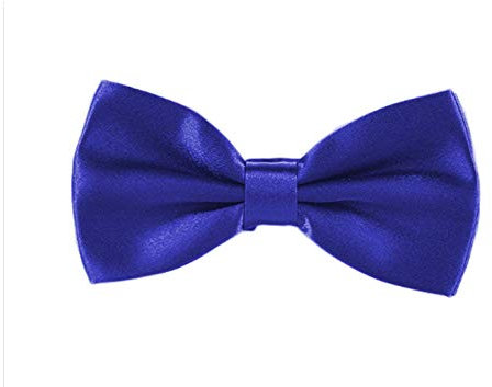 WS Kinderfliege KINDER FLIEGE uni verstellbar VIELE FARBEN (royalblau)