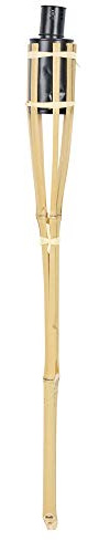 Bambusfackel/Laterne, für den Garten, Ölparaffin, für Außenbereich, 61 cm, 1
