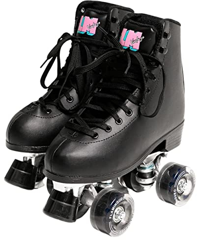 Flamingueo Rollschuhe - Roller Skates, Rollschuhe Damen, Räder 82A, Roller Erwachsene, Rollerskates Damen, Rollschuhe Herren, Größe 40 EU