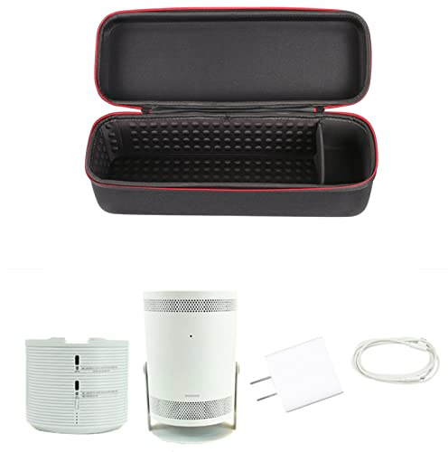 Housse de transport pour projecteur Samsung The Freestyle avec sac de rangement pour batterie