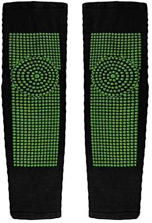 QCHOMEE 1 Pair Knee Warmers for Men Women Self-Heating Knee Brace Support Warm Knee Pads for Elderly Heat Therapy Non-Slip Leg Warmers Knee Protector Arthritis Relief Pain