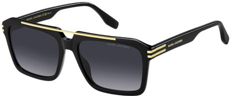 MARC JACOBS Herren Marc 752/S Sonnenbrille, schwarz, 57