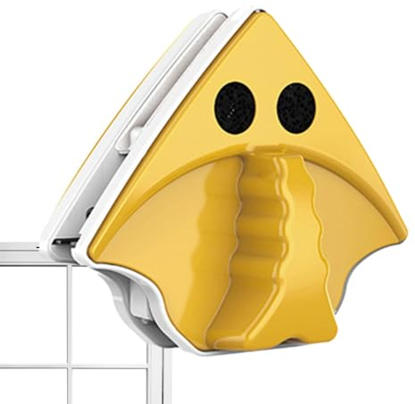 Essuie-vitre magnétique – Nettoyeur de verre magnétique, appareil de lavage de verre | Raclette triangulaire pour vitres magnétiques, outil de nettoyage de fenêtres ménagers pour nettoyer des
