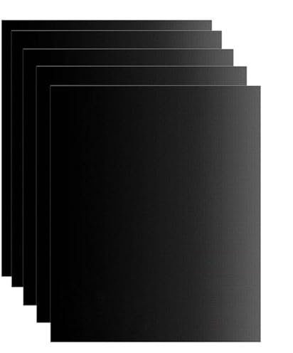 XIUsheUA Tapis pour Barbecue 1/2/3/5/10 pièces Tapis de Barbecue antiadhésif 40 * 33cm Tapis de Cuisson Outils de BBQ Cuisson Tapis de Cuisson Feuille de Barbecue Outils de Cuisine(5pcs)