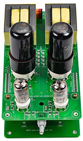 Scheda Amplificatore valvolare, componenti Kit Fai da Te J1+6P6P (6V6) Kit Amplificatore valvolare Single-Ended, Nessuna Saldatura Richiesta