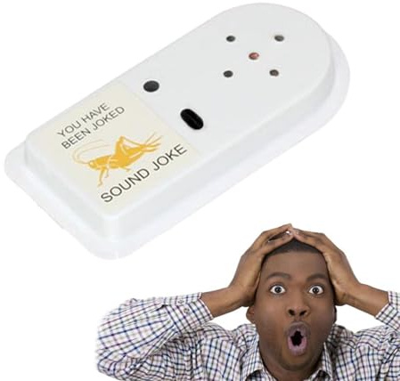 Noise Maker Prank – Miini Chirp Prank, Chirping Prank, Spider Scare Prank, für realistische Scherzgeräusche für Erwachsene,