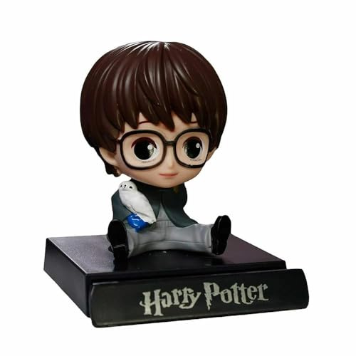 Vaoza Super Hero Actionfigur Limited Edition Wackelkopf mit mobiler Halterung für Auto-Armaturenbrett, Bürotisch & Studiertisch (Harry Potter)