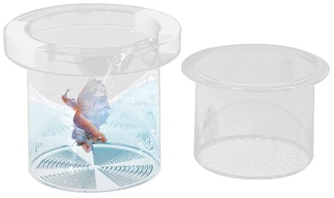Aquarium Reproduction Box - PP Fillet Reproduction Box for Aquarium | Nursery Separators Container, Incubator for Acclimation Of Eggs Betta, Guppy And Angel