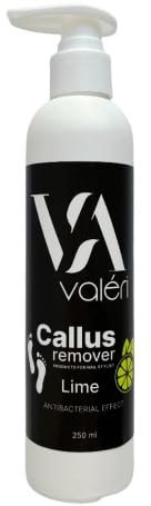 Hornhautentferner Extra Stark zur Sanften Hornhautentfernung mit Limettenextrakt, Schnell Erweichende Lotion 250ml für Fußpflege