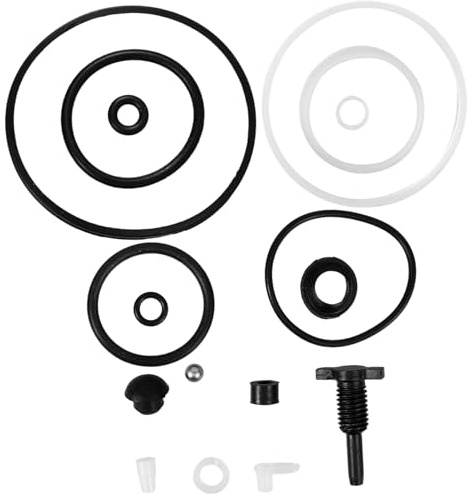 MAGICLULU Vertical Floor Jack Repair Kit 8 Ton Jack Seal Ring Hydraulic Pump Core Seal Dust Cover Return Valve Steel Balls for Car Maintenance