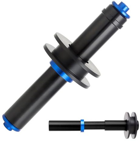 Generico Guida Catena per Bicicletta | Tendicatena per Cassetta,Fissatore Catena Compatibile con ASSE Passante - per Mountain Bike Bici da Strada Ciclismo Outdoor Parcheggio Competizione Sport